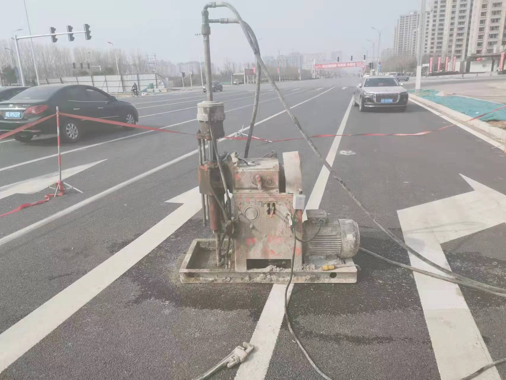 通河路基沉降注浆灌浆